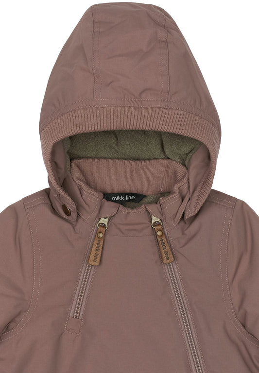 Mikk Line Nylon Baby-Jacke Solid, Twilight Mauve