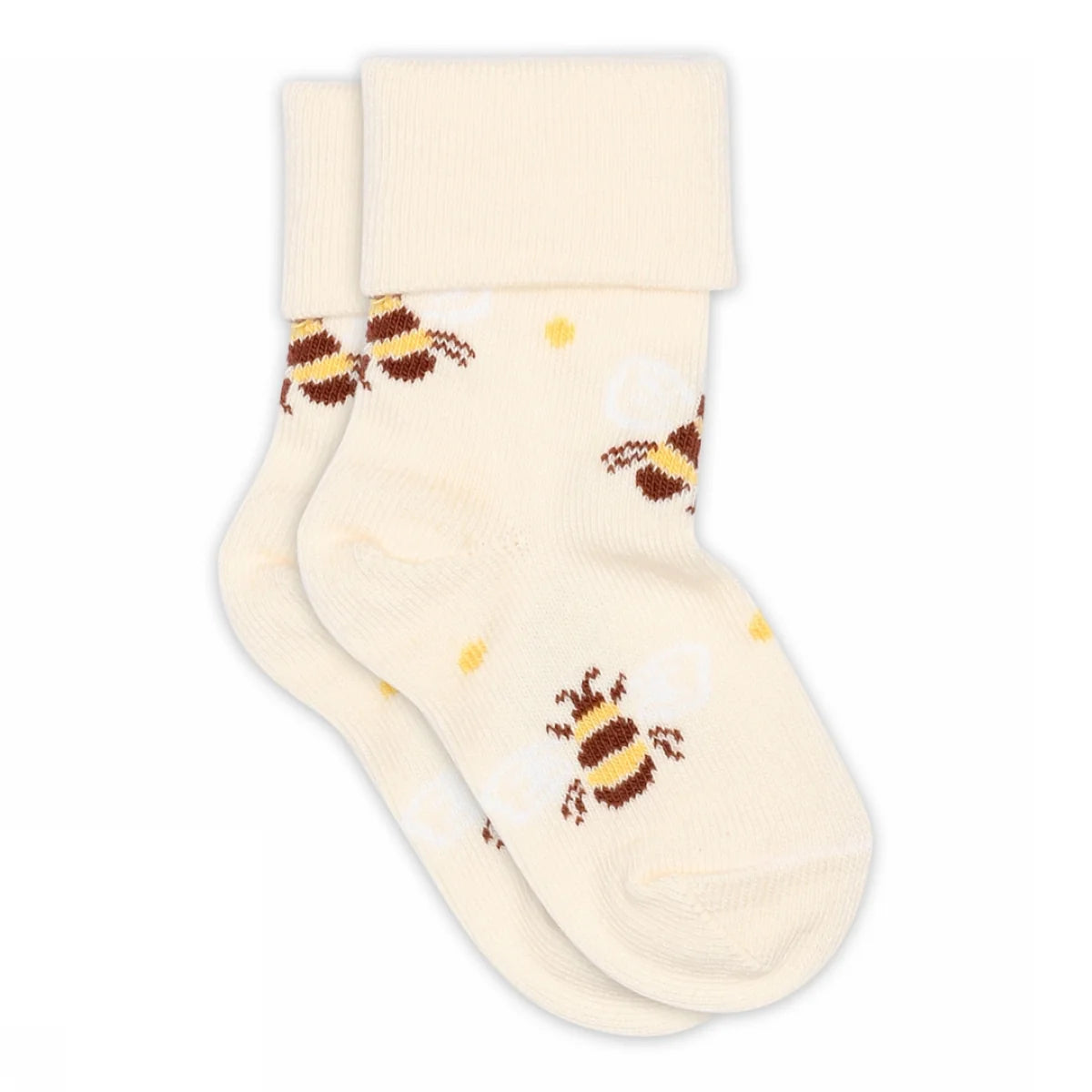 MP Denmark Beatrice Socks cream mit Bienen, Socken
