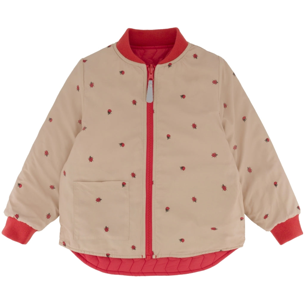Mikk-Line Wendejacke, cayenne Marienkäfer, rot, Jacke
