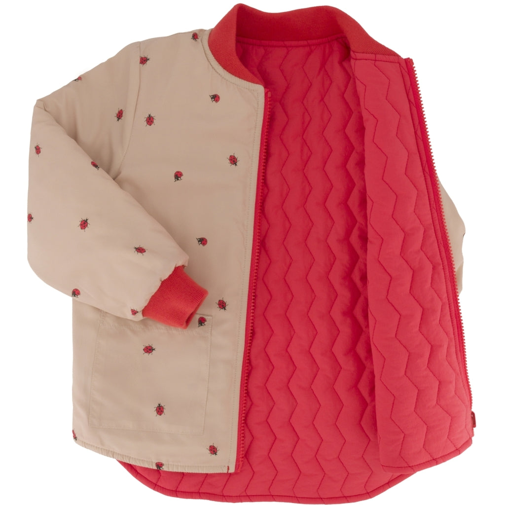 Mikk-Line Wendejacke, cayenne Marienkäfer, rot, Jacke