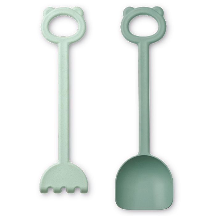 Liewood Hilda Strandset Schaufel & Hake dusty mint peppermint Set
