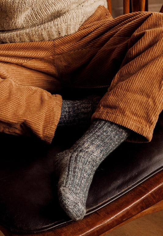 Mp Denmark Noa Socks Tuffet Wollsocken, hellbraun beige