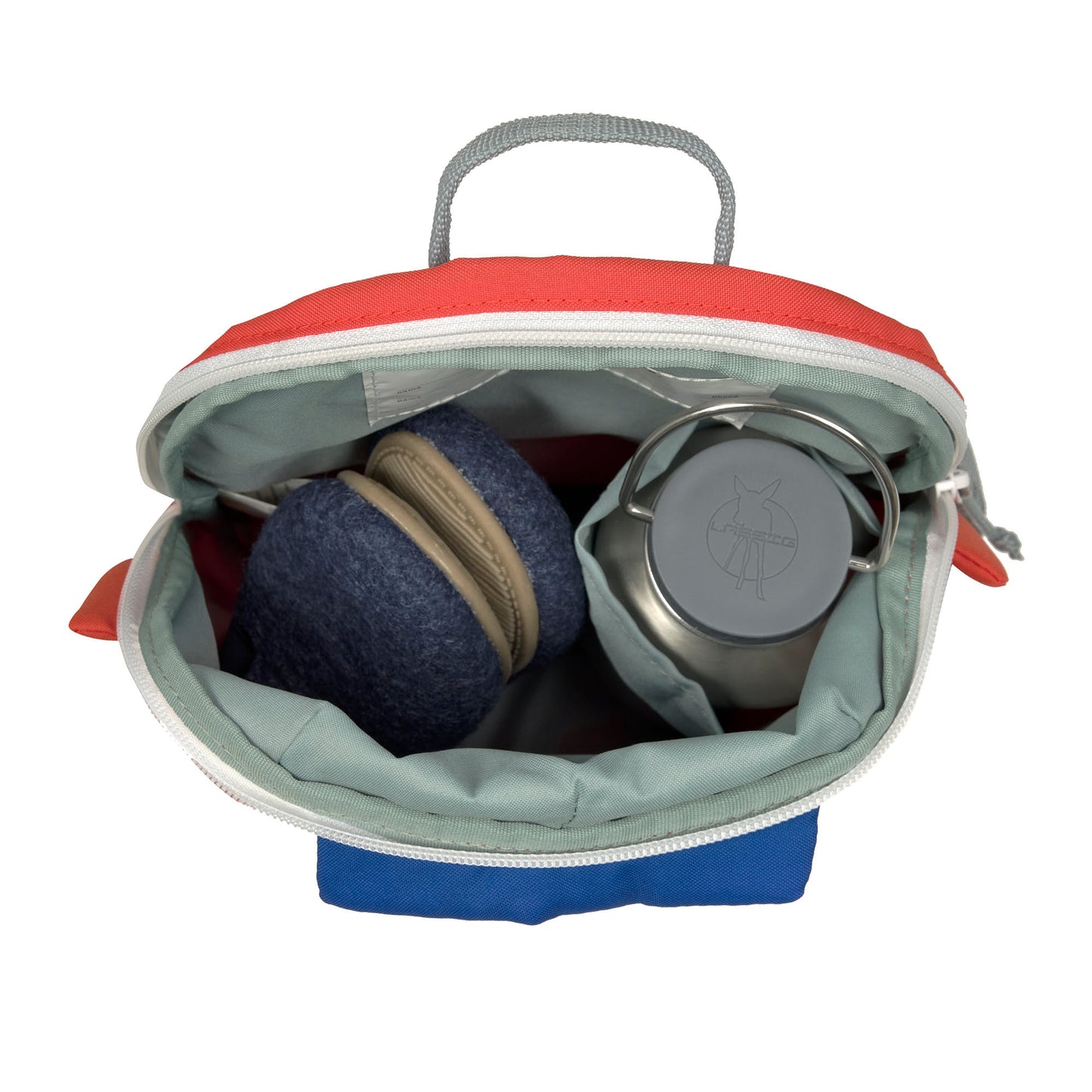 Lässig Rucksack, Tiny Backpack, Feuerwehrauto rot