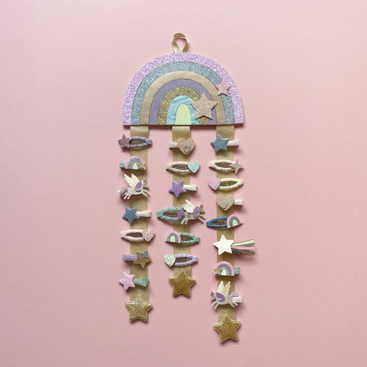 Mimi & Lula Regenbogen Schmuckhalter, Haarspangenhalter