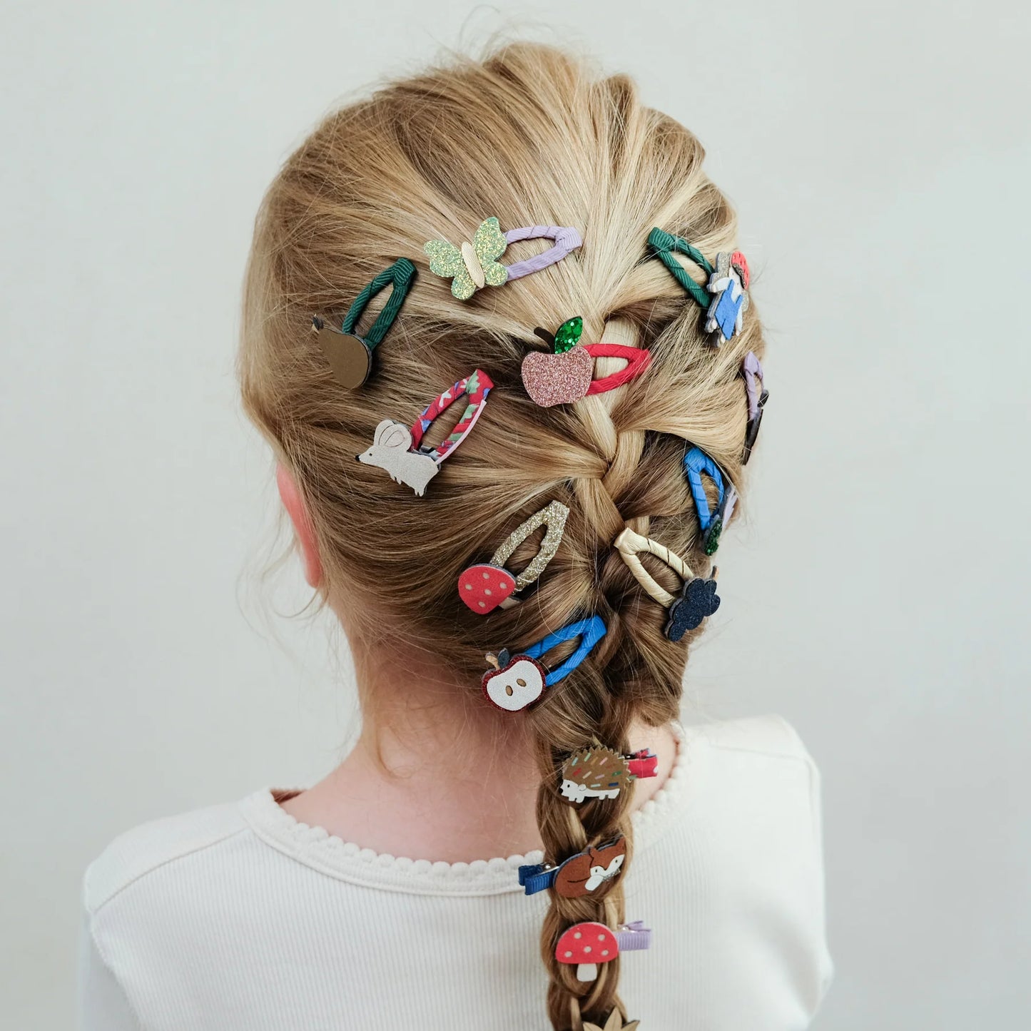 Mimi & Lula Haarspangen Igel Fliegenpilz, Clic Clacs 4er Pack