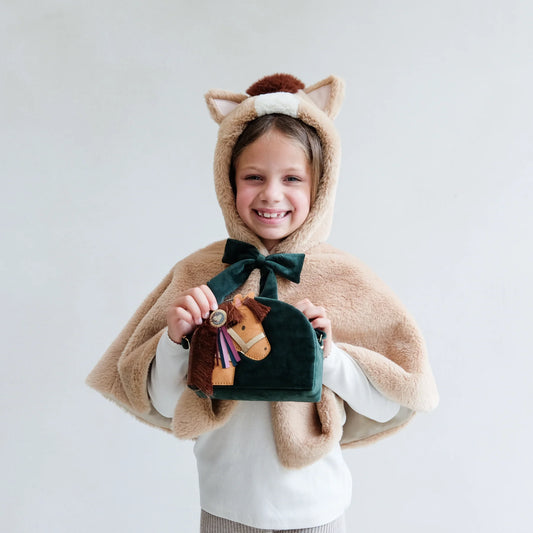 Mimi & Lula Pferde Handtasche grün