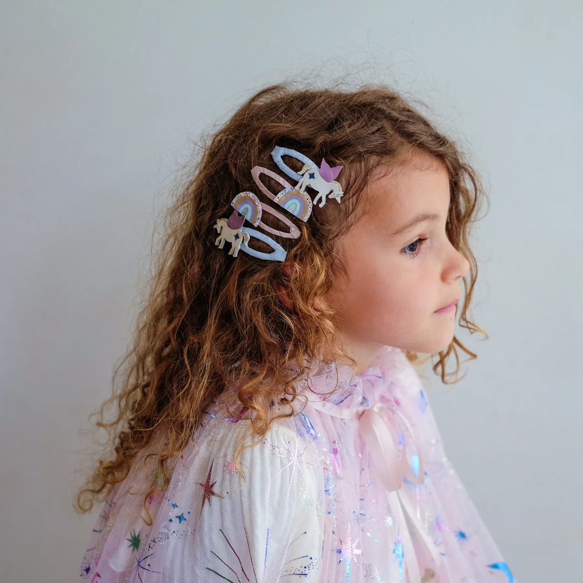 Mimi & Lula Haarspangen Einhorn, Regenbogen, 4er Pack