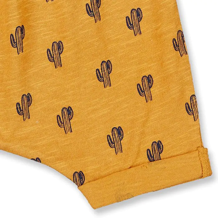 Sense Organics Magesh baby shorts Kaktus curry