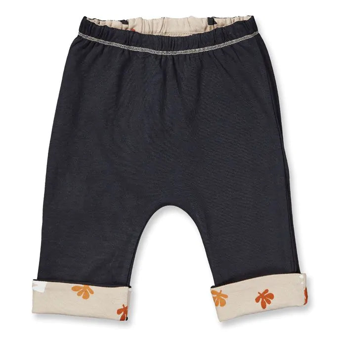 Sense Organics Baker Baby Wendeshorts schwarz creme