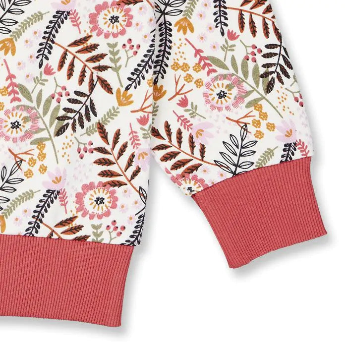 Sense Organics Dari Sweatshirt Mixed Flowers