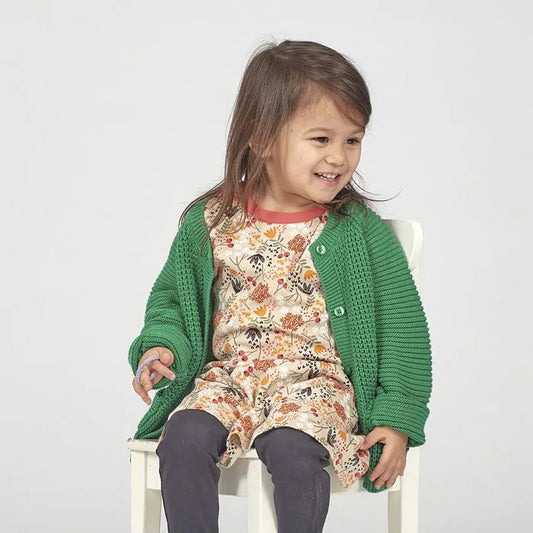 Sense Organics Noni Kleid Flower Sand