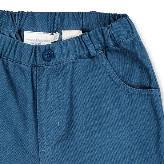 Sense Organics Lenny Jeans Hose dark teal, petrol