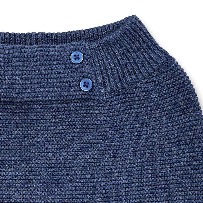 Sense Organics Proust Baby Strickhose dunkelblau
