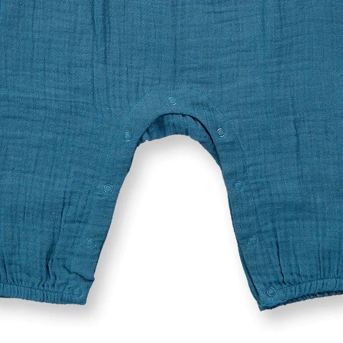 Sense Organics Baby Overall, MARLI, deep ocean