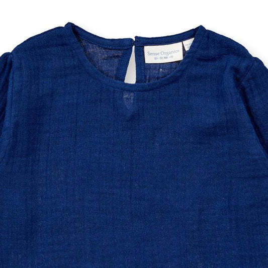 Sense Organics Loba Bluse navy