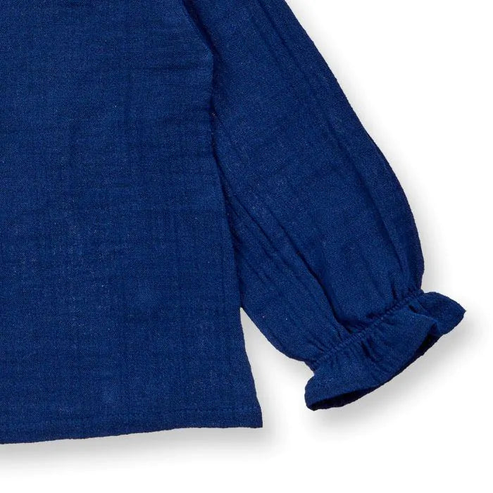 Sense Organics Loba Bluse navy
