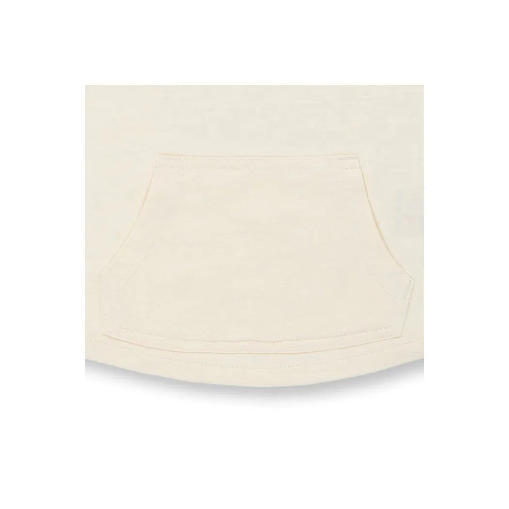 Sense Organics Tamo Baby Shirt, eggshell + Sun