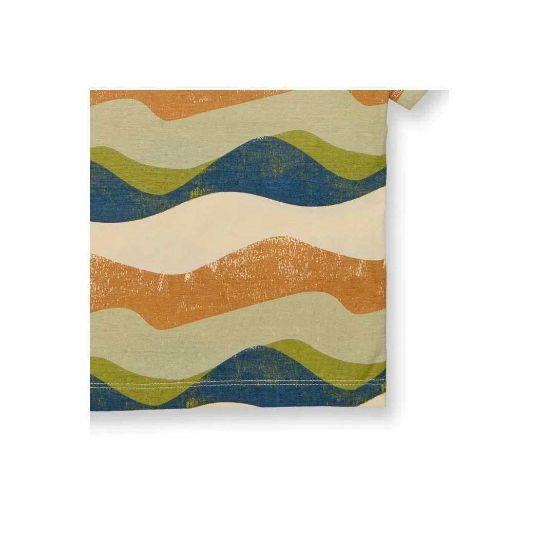 Sense Organics Anton Short Sleeve, T-Shirt, AOP Waves