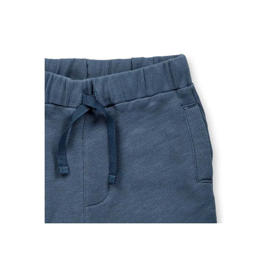 Sense Organics Jakub Sweat Shorts, blue grey