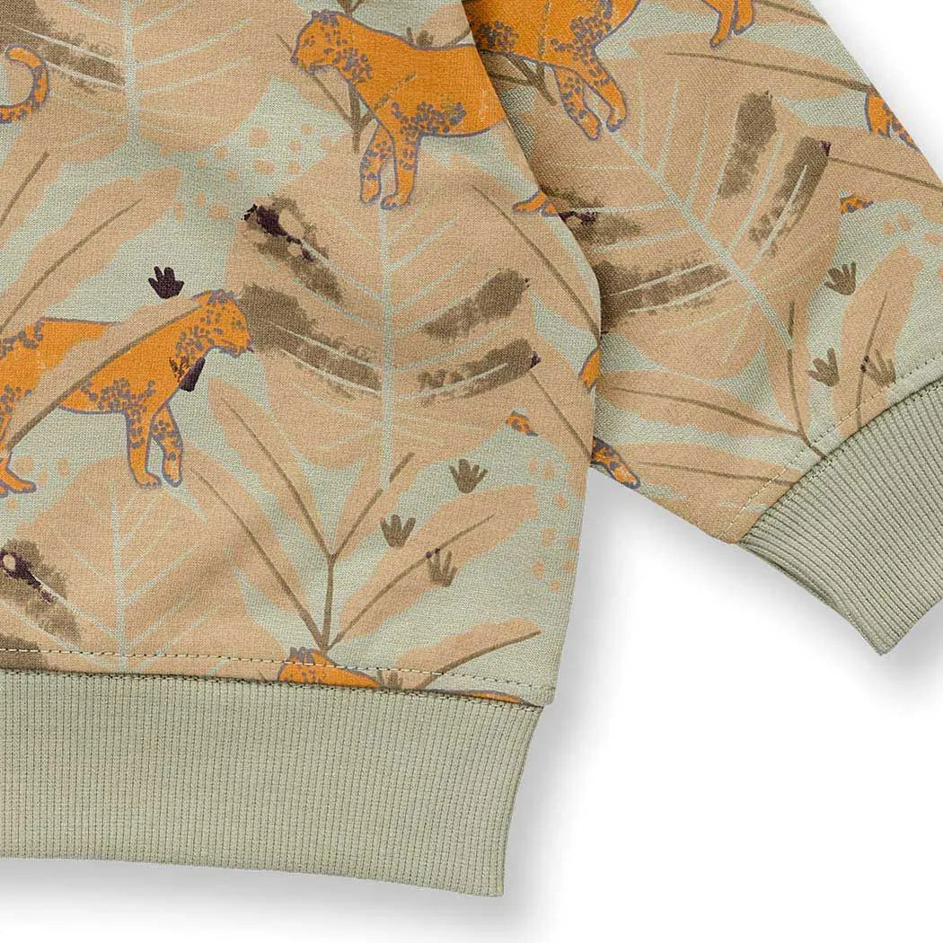 Sense Organics Siam Baby Sweatshirt AOP Leopard