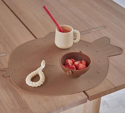 OyOy Platzdeckchen Fisch rosa