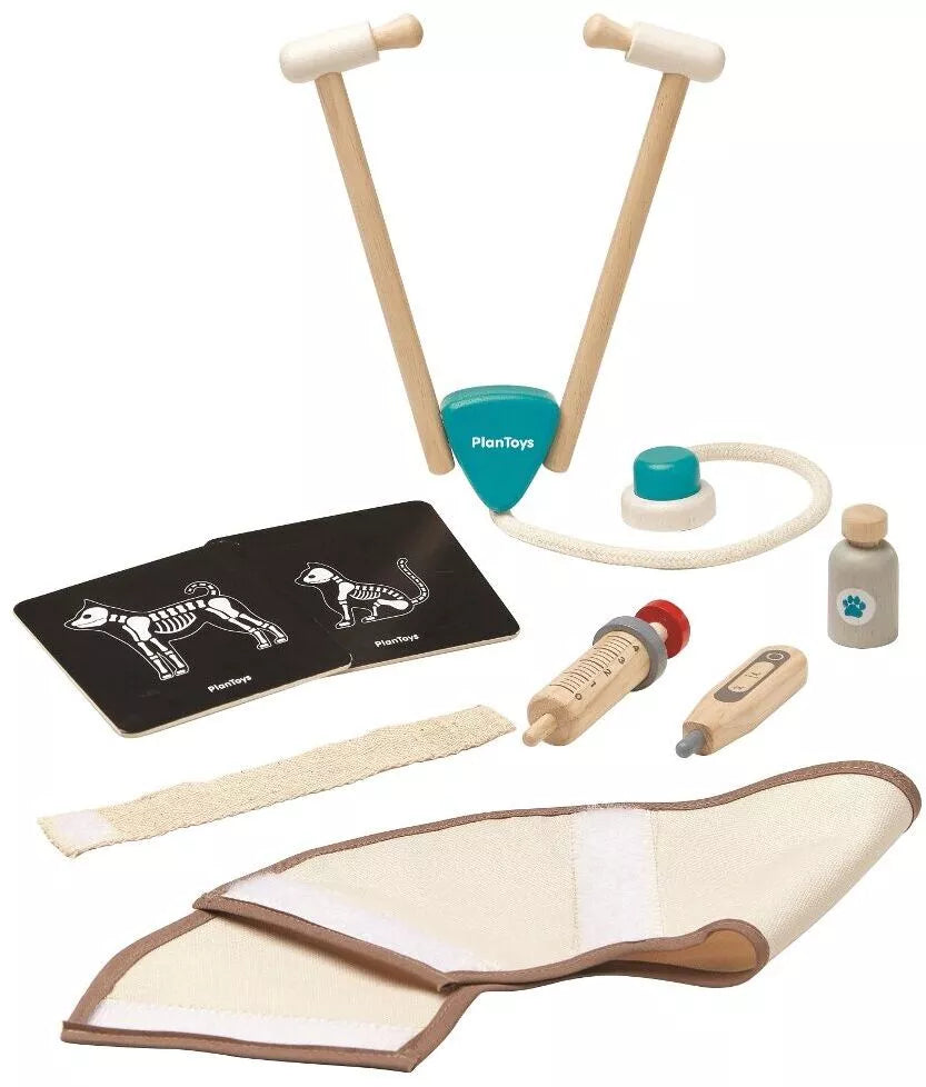 Plan Toys Tierarzt-/Tierärztin-Set, Tasche