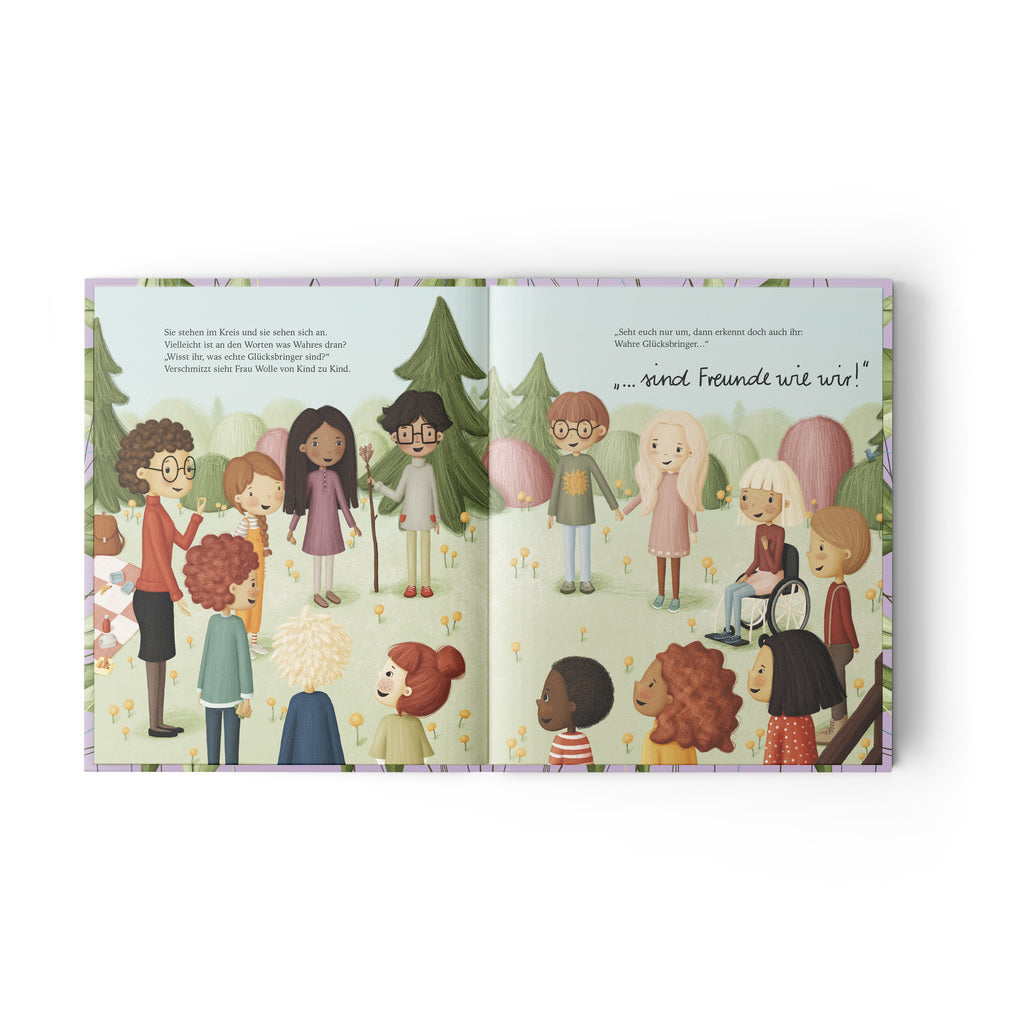 Glücksbringer, Kinderbuch, Jupitermond