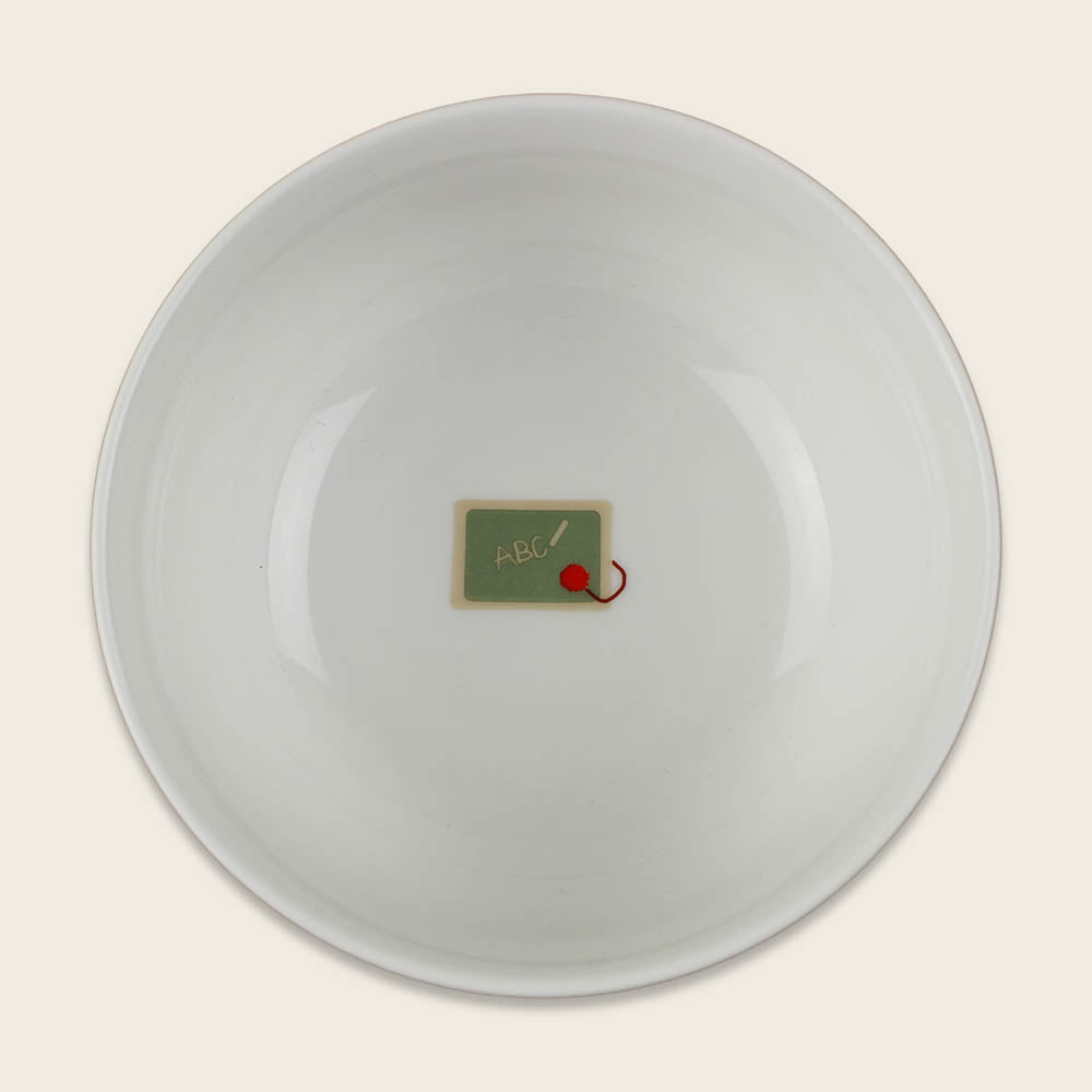 Ava&Yves Porzellan-Set „Schulkind“, Under the Sea, Becher, Teller, Müslischale