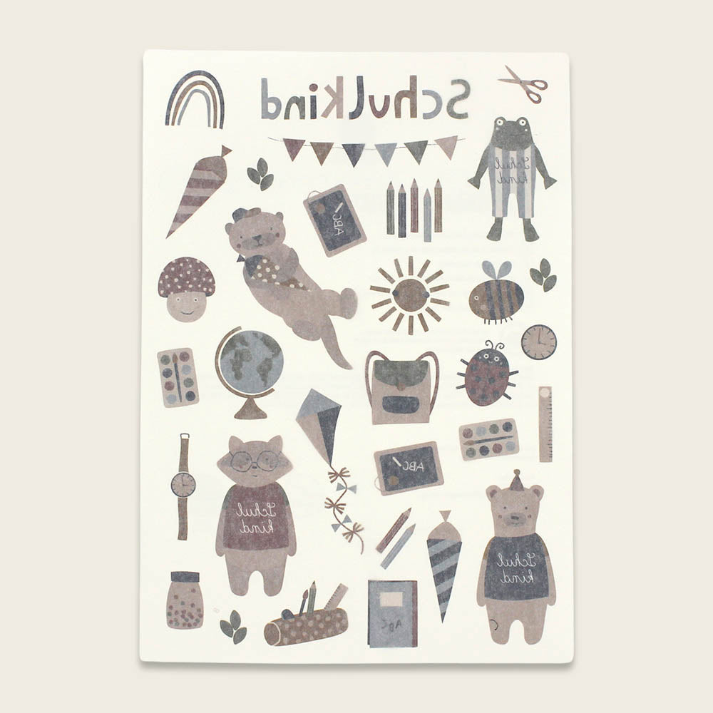 Ava&Yves Tattoos Schulkind, Nature Kids