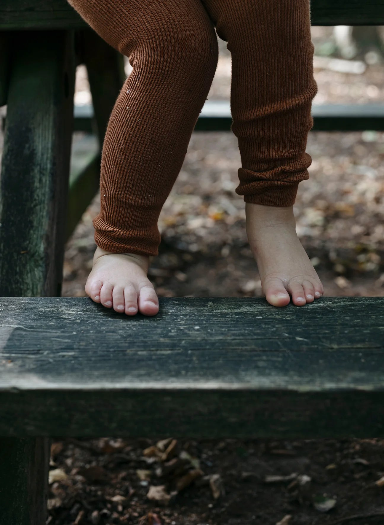 Silly Silas Leggings aus Baumwolle (GOTS) cinnamon