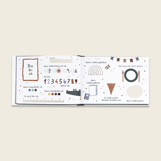 Ava&Yves Alle meine Freunde, Freundebuch Krokodil