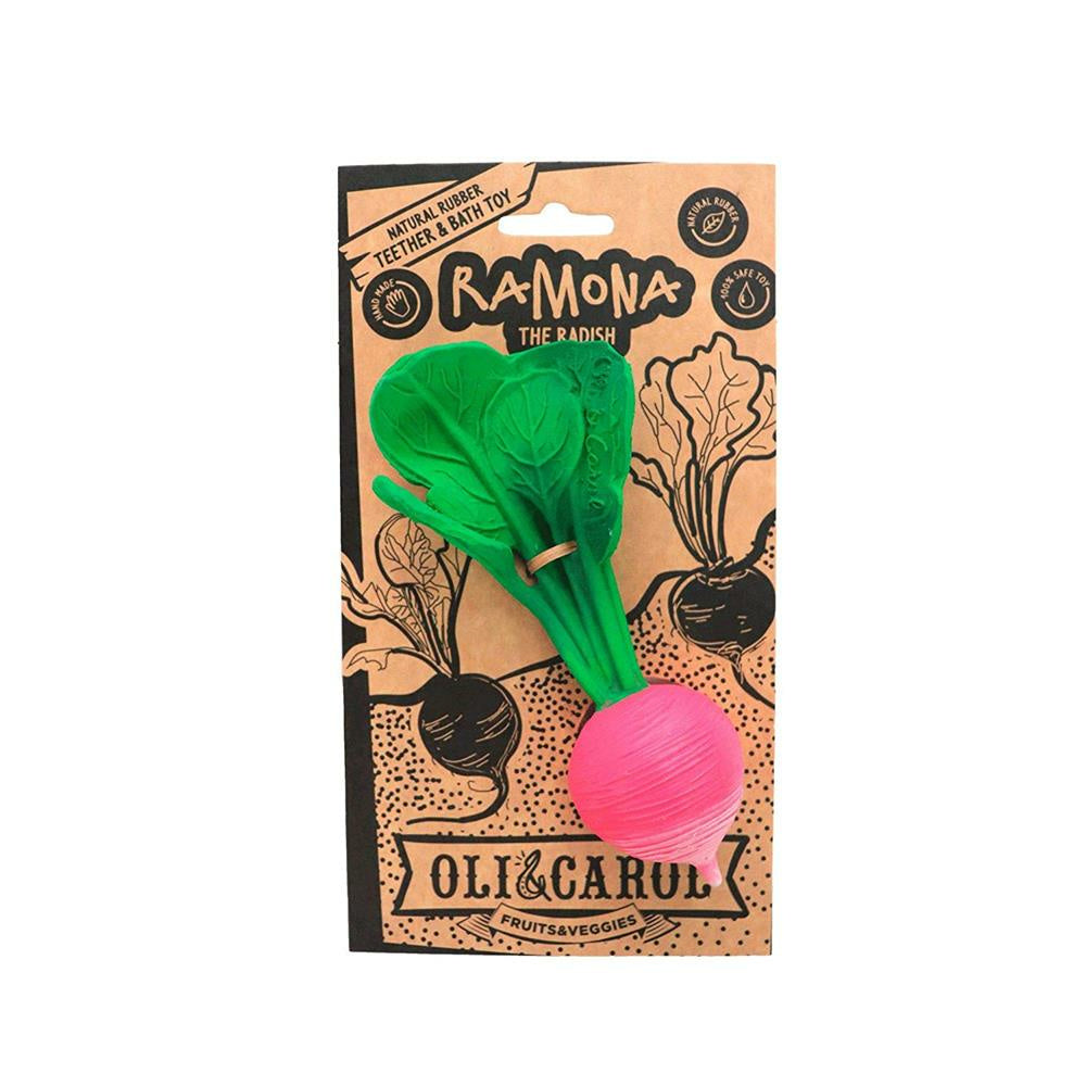 Oli&Carol Ramona the Radish, Beißring Radieschen