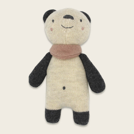 Ava&Yves Rassel Panda rosa, nat med grey