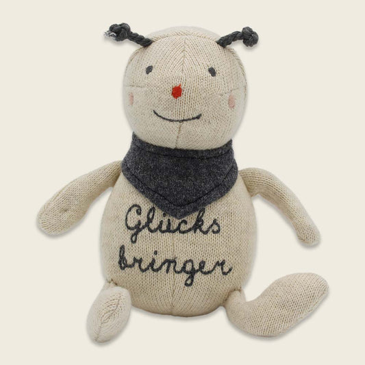 Ava&Yves Marienkäfer „Glücksbringer“, creme/rot/anthrazit