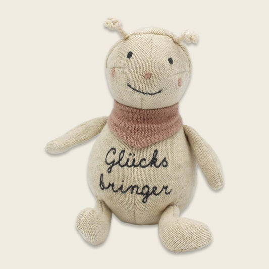 Ava&Yves Marienkäfer „Glücksbringer“, creme/blau/rosa