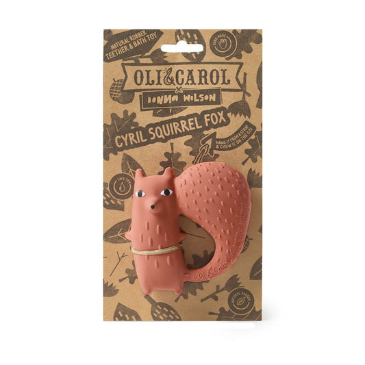 Oli&Carol Cyril Squirrel Fox, Beißring Eichhörnchen