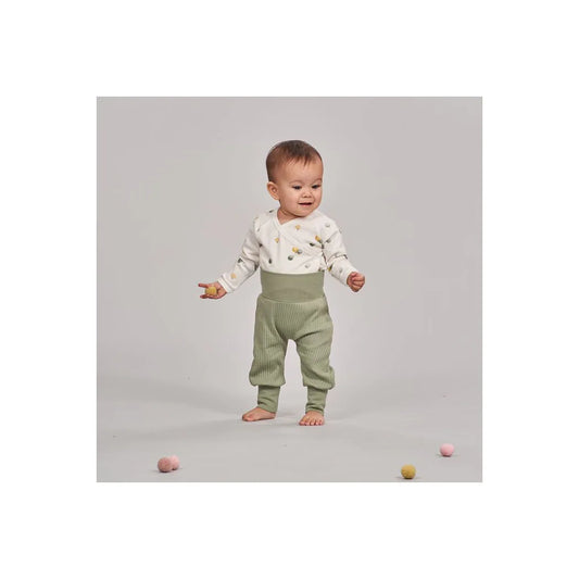 Sense Organics Sjors Baby Hose, sage green