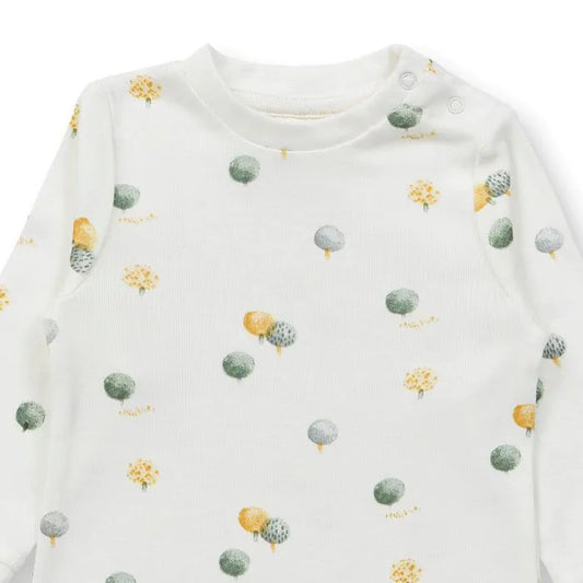 Sense Organics Tona Baby Romper Body, Bäume