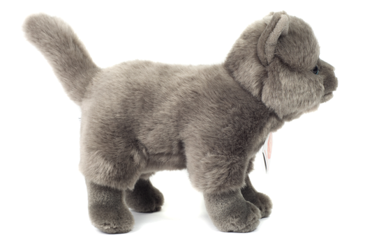 Teddy Hermann Kartäuserkatze stehend 20 cm - Plüschtier - Stofftier