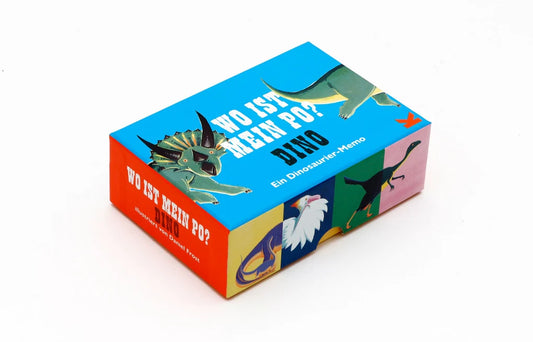 Laurence King Verlag, Dino-Memo - Wo ist mein Po? - Dino