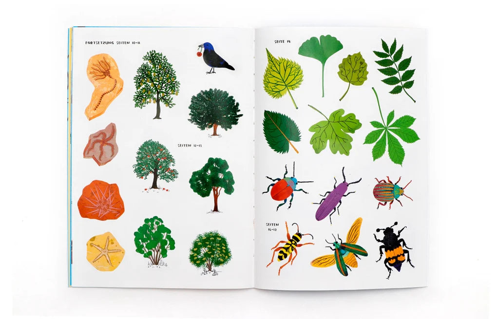 Hallo Sommer, Stickerbuch, Laurence King Verlag