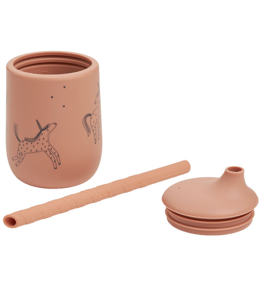 Liewood Ellis Trinkbecher Unicorn, Pale Tuscany, Einhorn