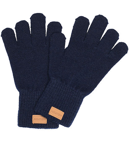 melton handschuhe Melton Bergen Handschuhe Peacoat Blue 30 56004 283, dunkelblau – Juno + Fips