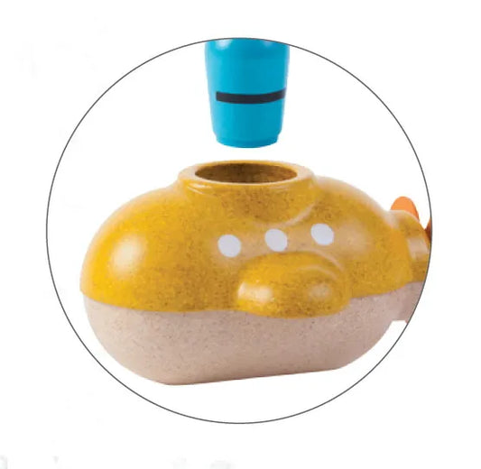 Plan Toys U-Boot, gelb