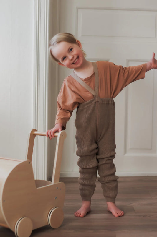 Silly Silas Roomy Leggings aus Baumwolle (GOTS) Peanut Blend