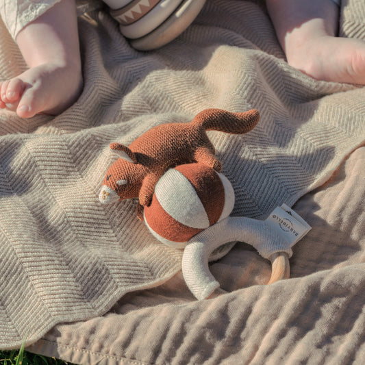 Baby Bello Rassel "Frey the red Fox" Fuchs, Cinnamon Circus Ball