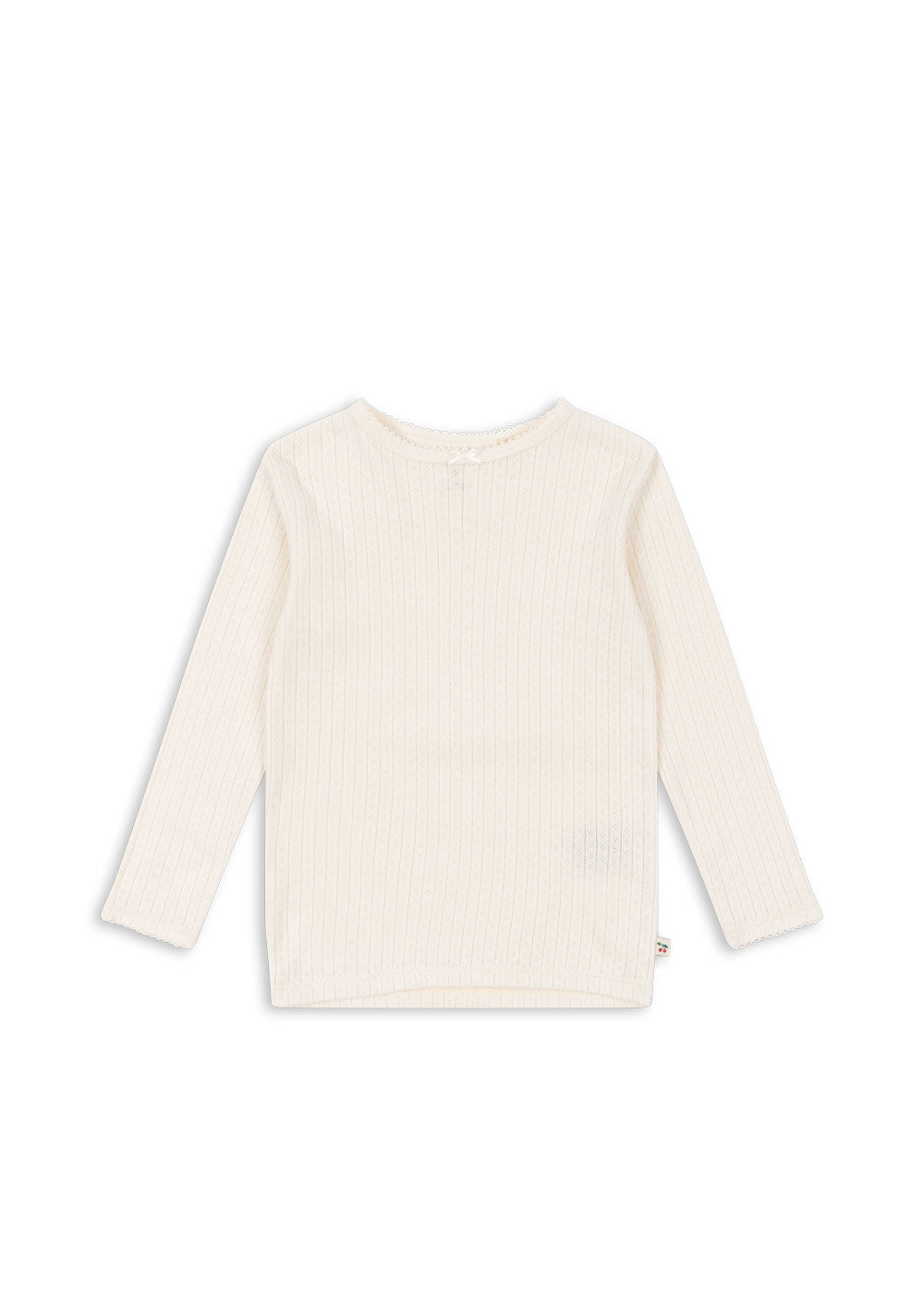 Konges Slojd Minnie Blouse GOTS antique white Langarmshirt