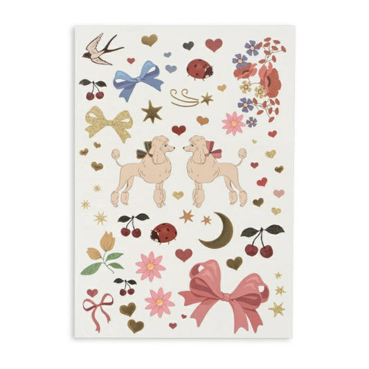 Konges Slojd Tattoos Regenbogen 2 sheets