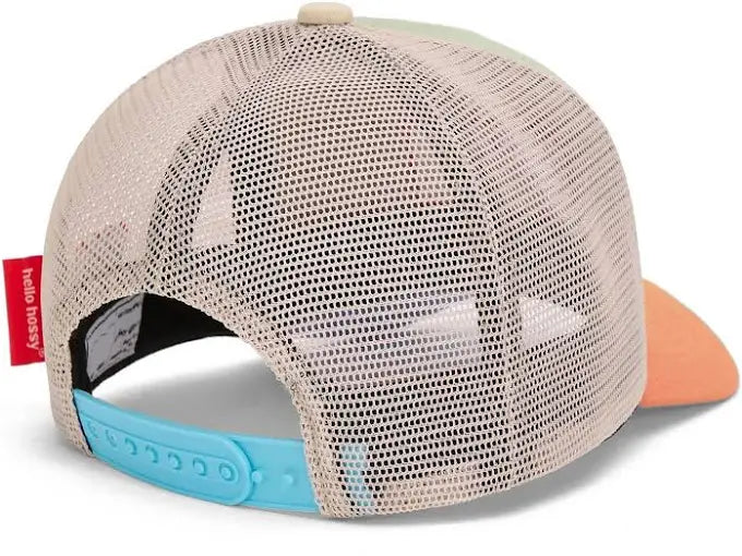 Hello Hossy Cap, hellgrün, orange, "cool kids only"