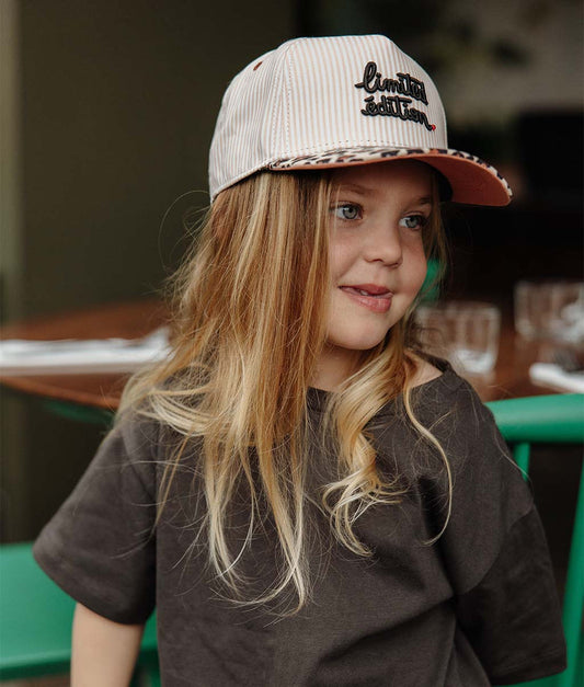 Hello Hossy Cap, leopard, gestreift, "limited edition"